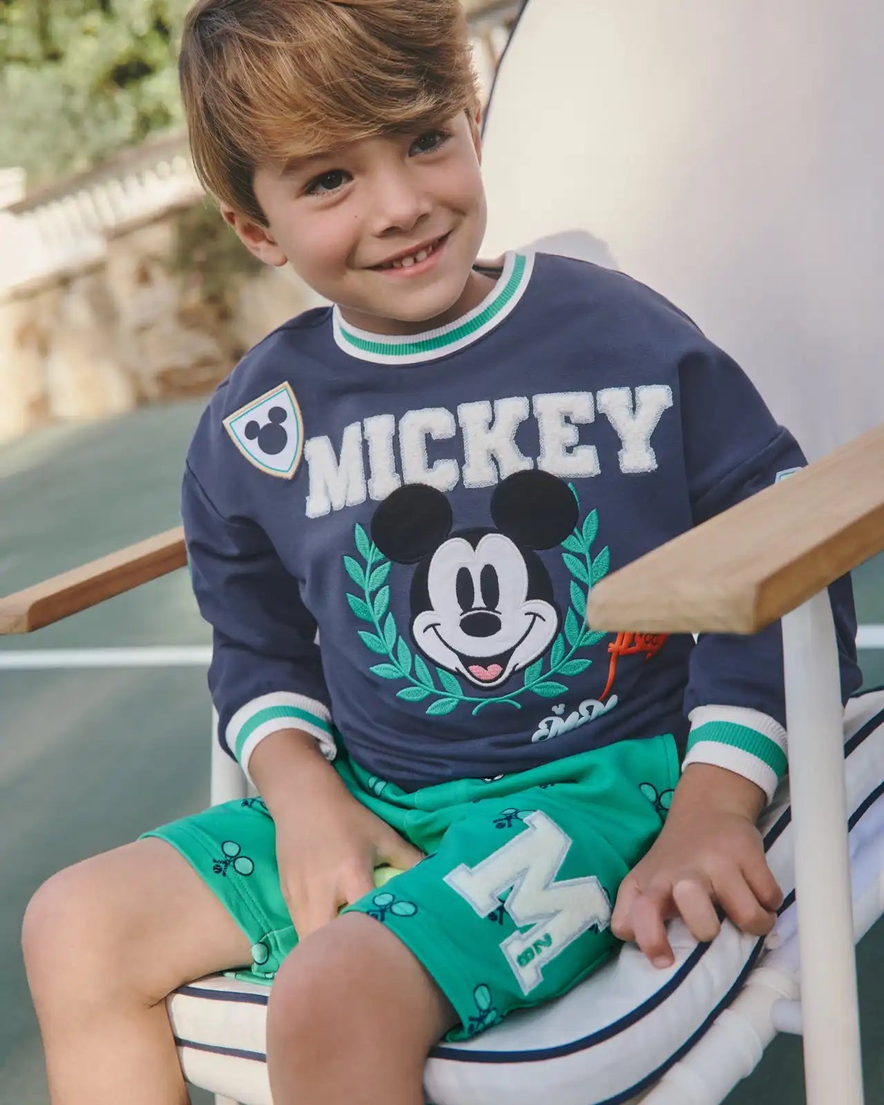 Disney Mickey Mouse Racket Rally Drawstring Shorts