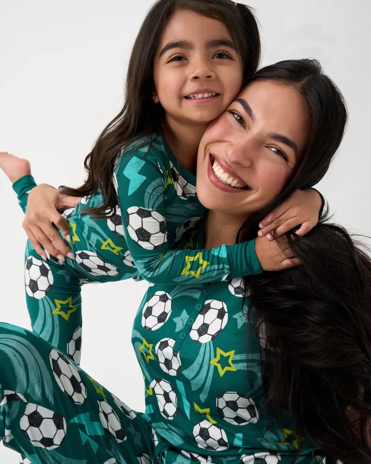 Soccer Stars Women's Short Sleeve Pajama Top