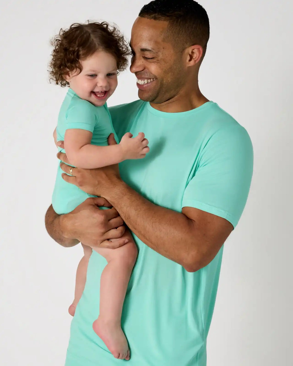 Ocean Mist Men's Short Sleeve Pajama Top