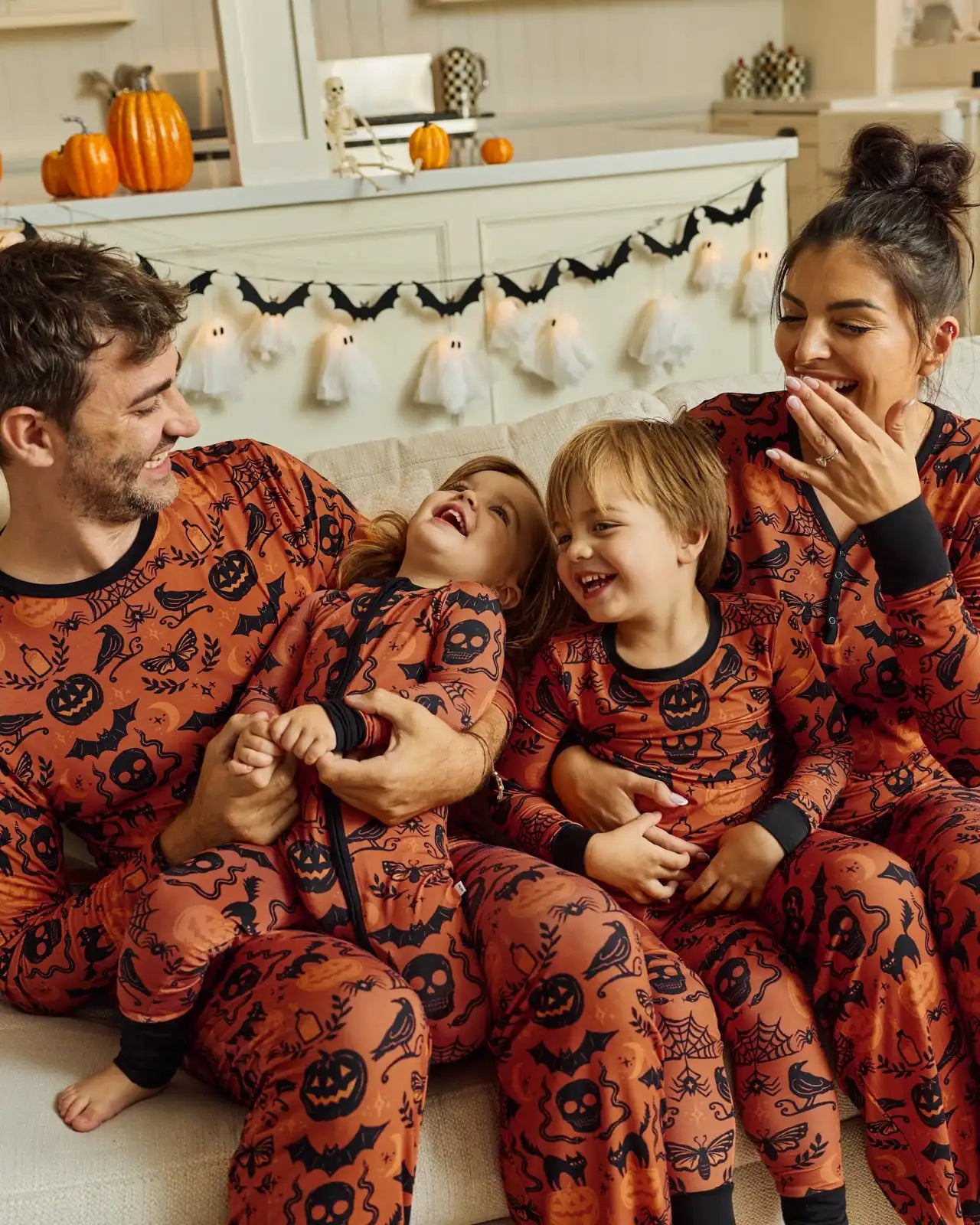 Midnight Mischief Men's Long Sleeve Pajama Top