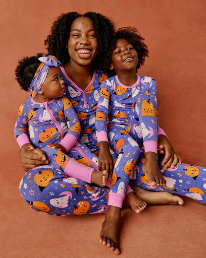 Moonlit Magic Purple Two-Piece Pajama Set