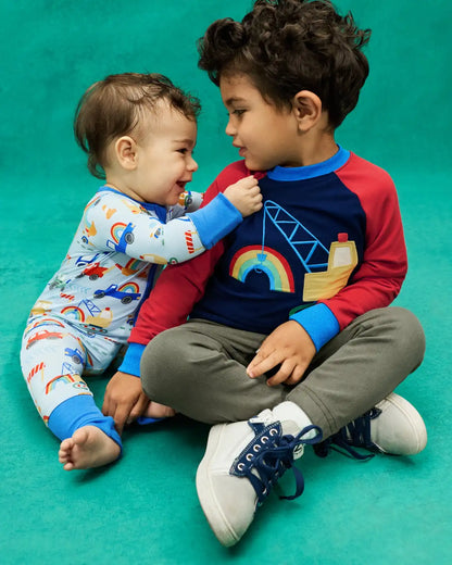 Rainbow Trucks Crewneck Sweatshirt