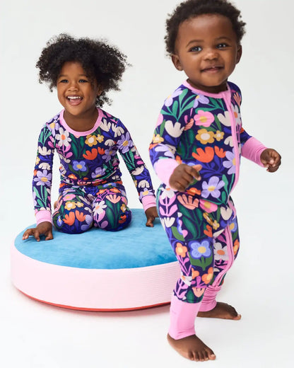 Wild Garden Two-Piece Pajama Set