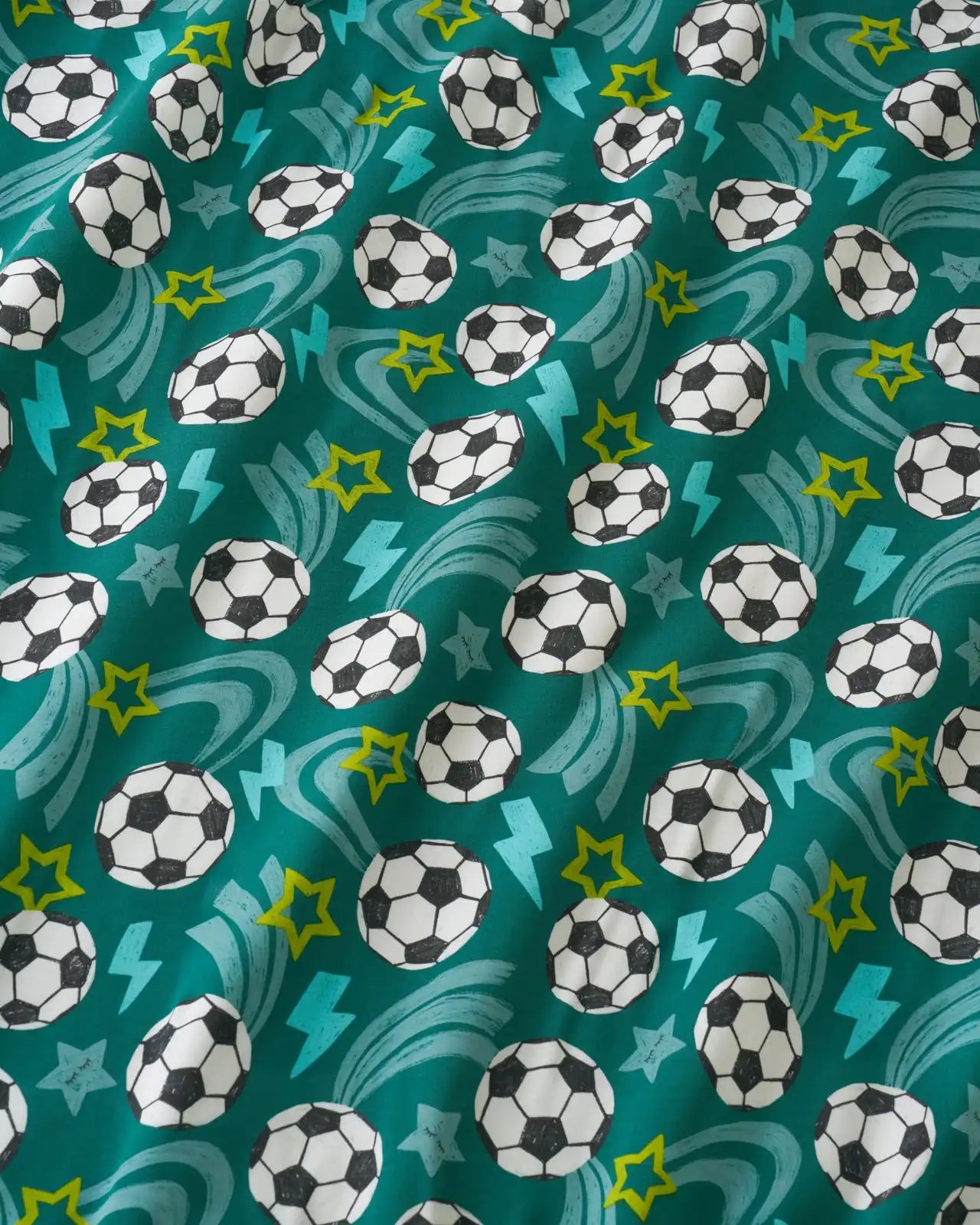 Soccer Stars Swaddle & Beanie Set