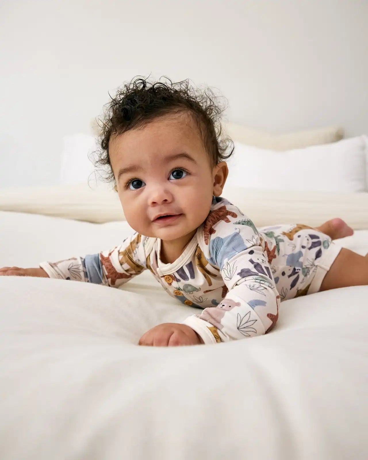 Sweet Safari Henley Bodysuit