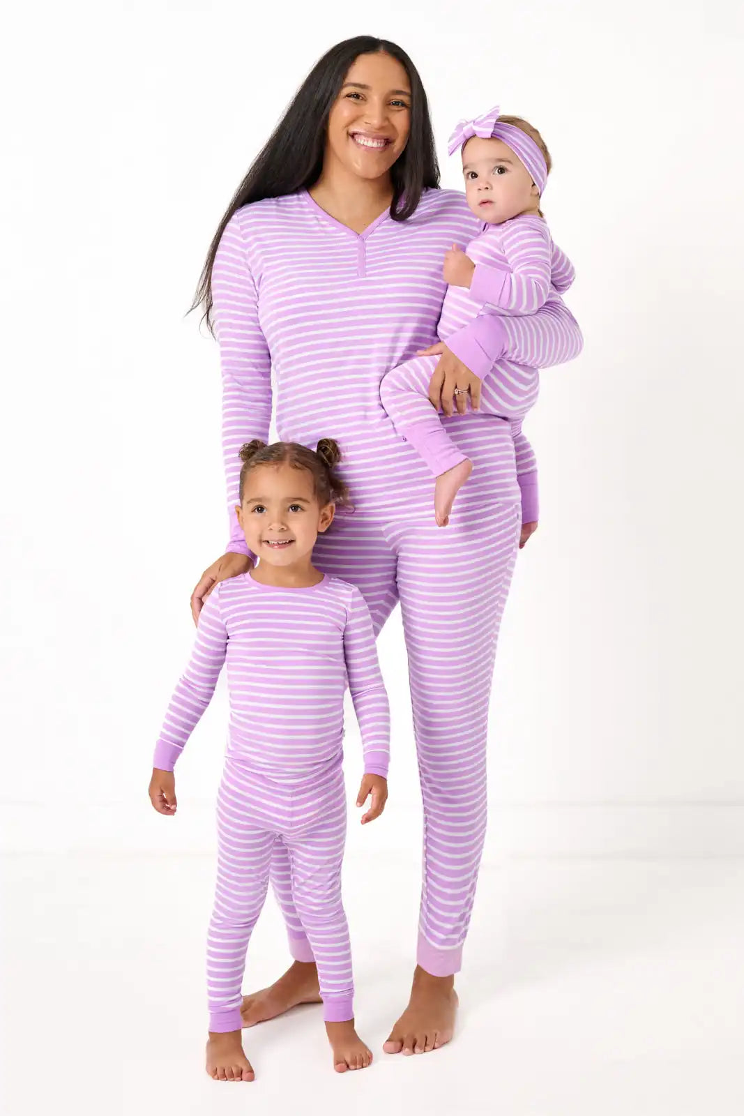 Sweet Orchid Stripe Women's Pajama Pants