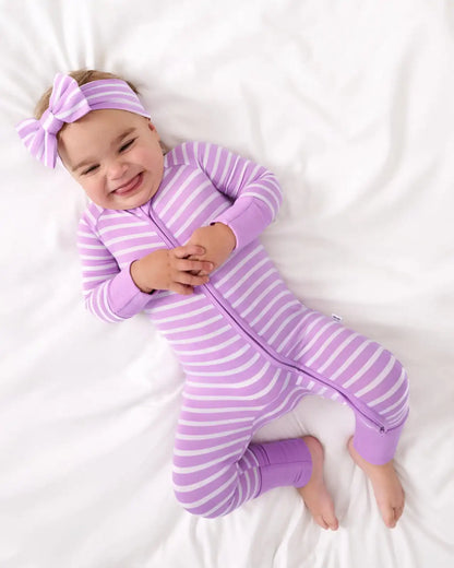 Sweet Orchid Stripe Zippy
