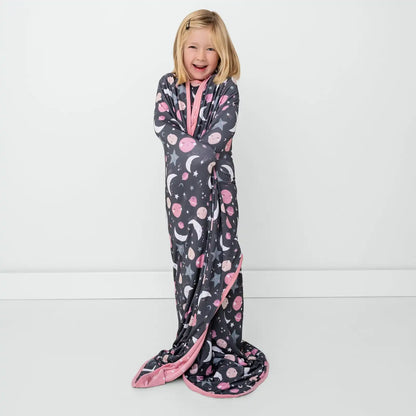 Pink To the Moon & Back Large Cloud Blanket®
