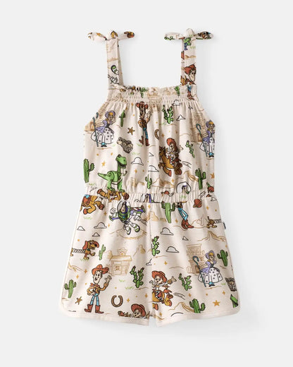 Disney & Pixar Woody's Wild West Smocked Romper