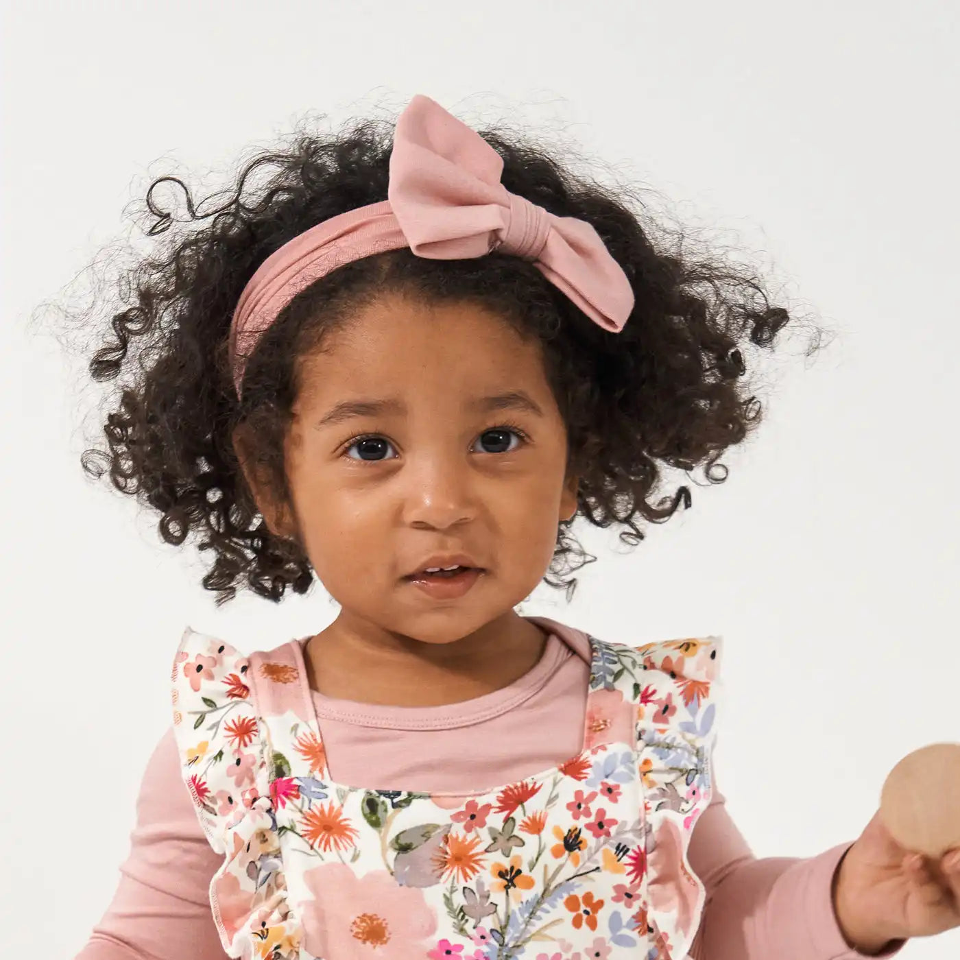 Mauve Blush Luxe Bow Headband