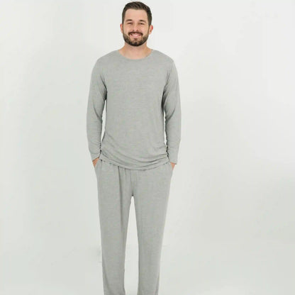 Heather Gray Men's Pajama Pants