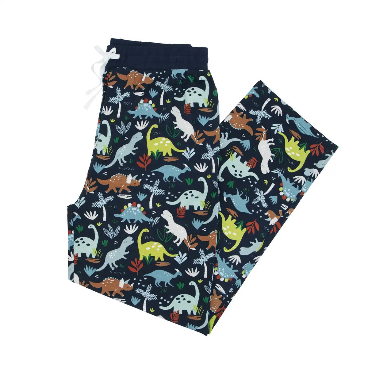 Navy Jurassic Jungle Men's Pajama Pants