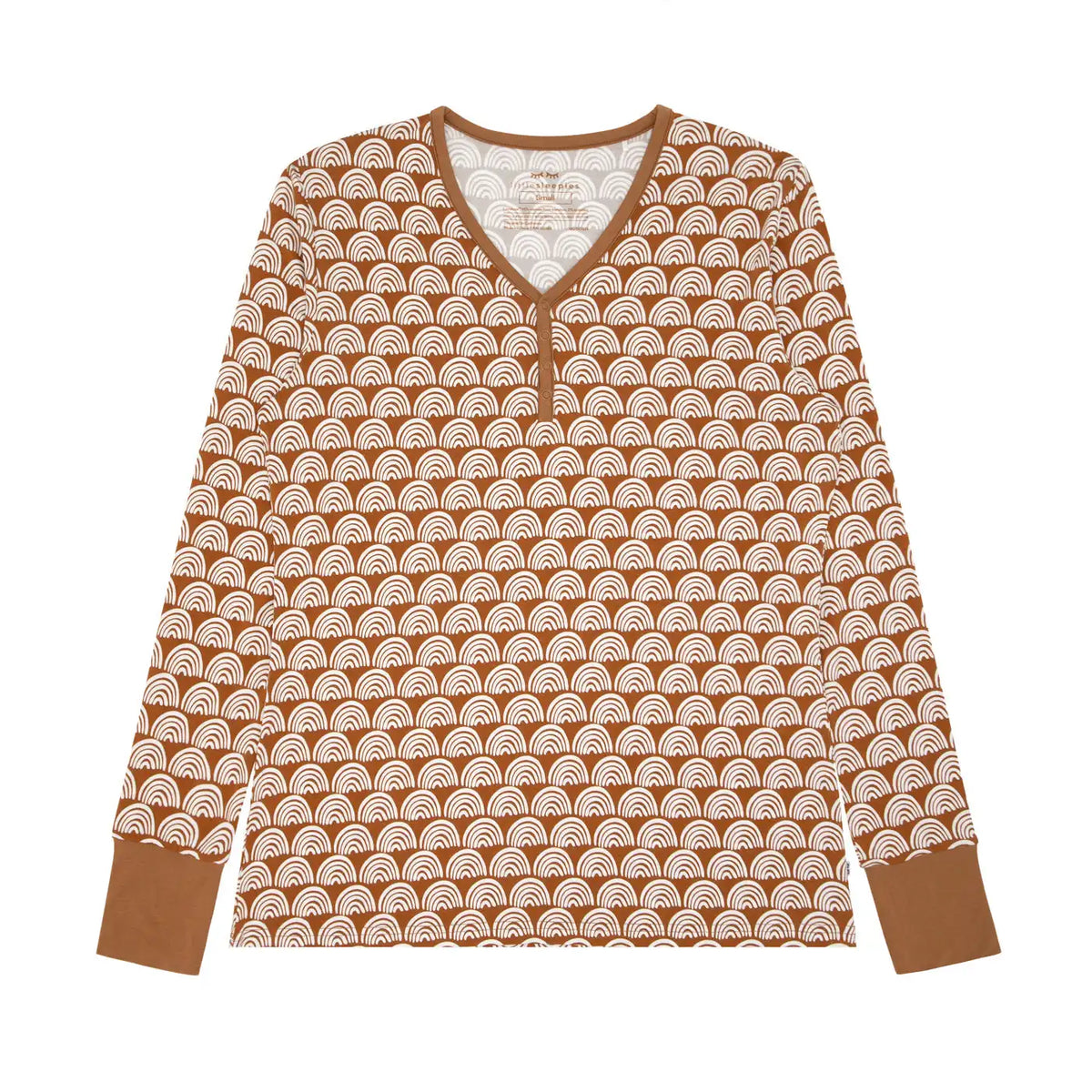 Rust Rainbows Women's Pajama Top
