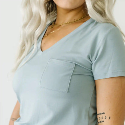 Stormy Women's Perfect Pocket Tee